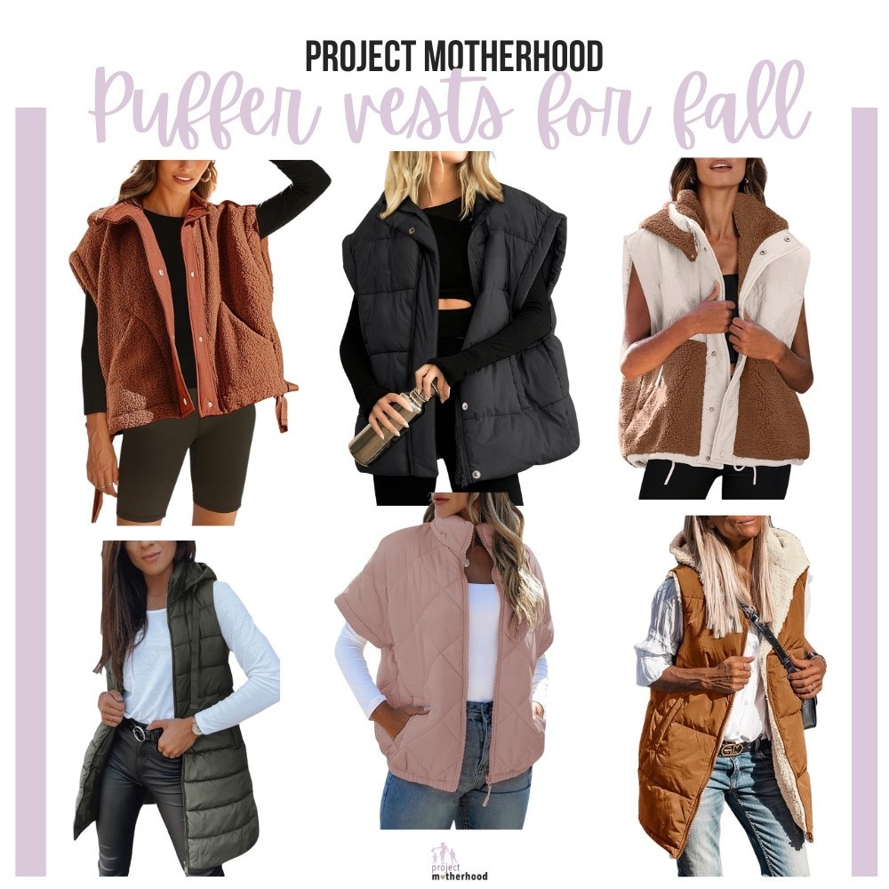 Puffer vests for fall are always the right answer to any fall fashion question. I love how easy these are to layer of a sweater, light tee, leggings and then just GO! 

#LTKSeasonal #LTKFindsUnder50 #LTKSaleAlert