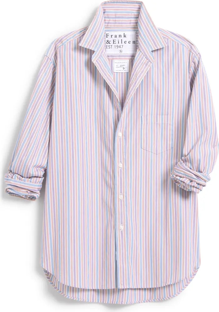 Frank & Eileen Eileen Stripe Relaxed Button-Up Shirt | Nordstromrack | Nordstrom Rack