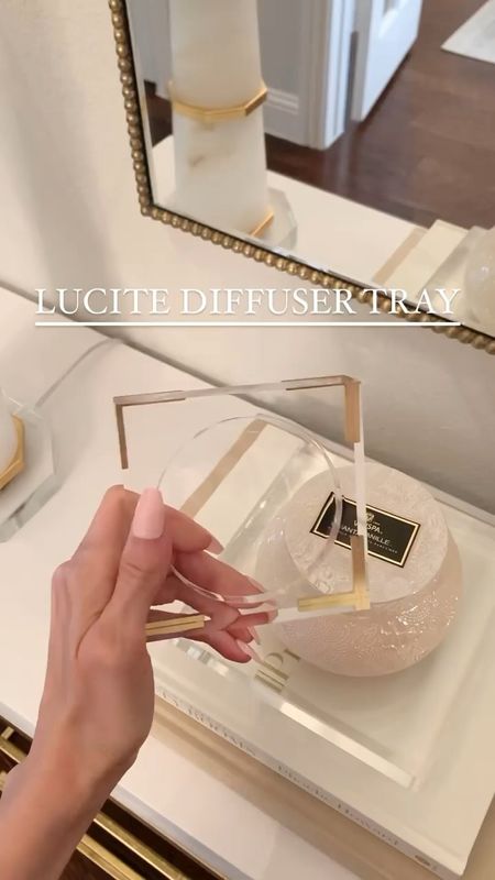 Save 20%  this weekend with code: MEMORIAL20 
These lucite trays are so beautiful and versatile! I use them to style my favorite diffusers and candles 😍 

#LTKhome #LTKstyletip #LTKsalealert