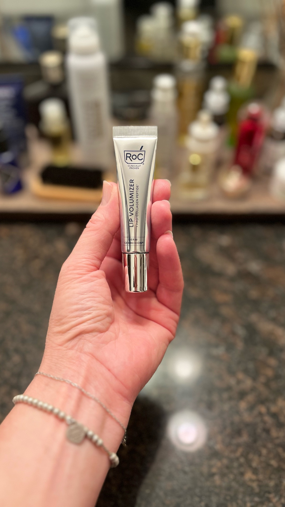 Lip plumping game changer! This ROC lip volumizer is hands-down one of the best I’ve tried. Fully plump in under three minutes, and the hyaluronic acid makes my lips so soft and bouncy.

#LTKBeauty #LTKgrwm #LTKmorningroutine