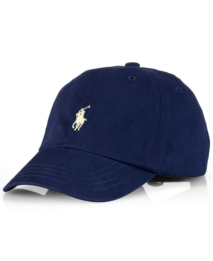 Polo Ralph Lauren Big Boys Classic Sport Cap & Reviews - All Kids' Accessories - Kids - Macy's | Macys (US)