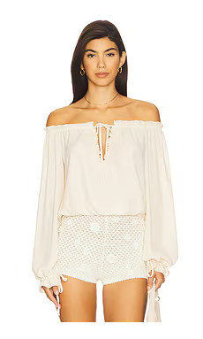 Davina Off Shoulder Top
                    
                    MORE TO COME | Revolve Clothing (Global)