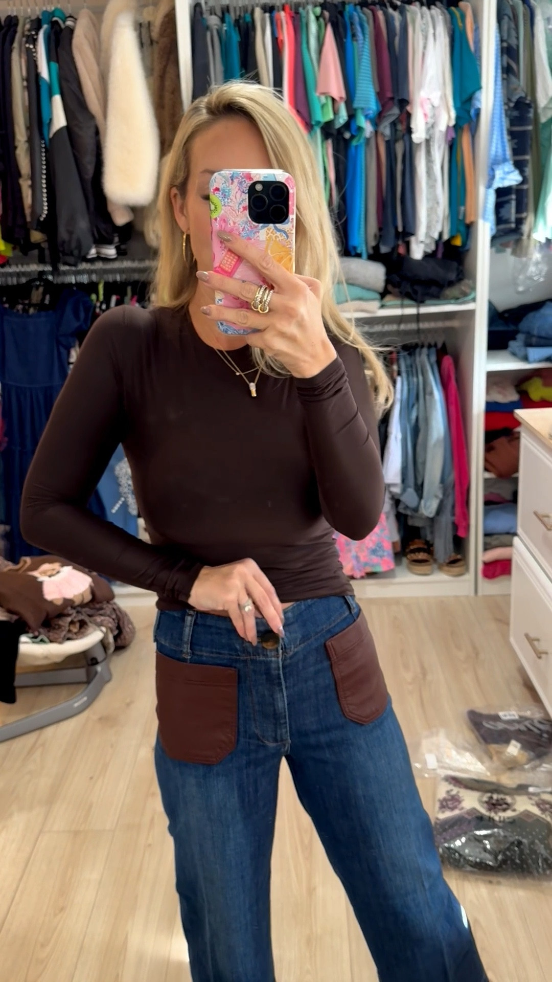 Have these jeans in 3 washes now because they are that good. Wearing 25 & they have a small amount of stretch to them without stretching out throughout the day. True to size. 