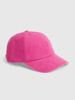 100% Organic Cotton Washed Baseball Hat | Gap (US)