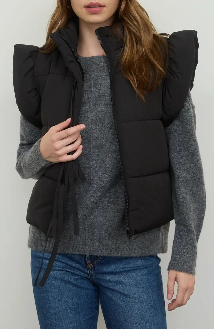 Blu Pepper Bow Puffer Vest | Nordstromrack | Nordstrom Rack