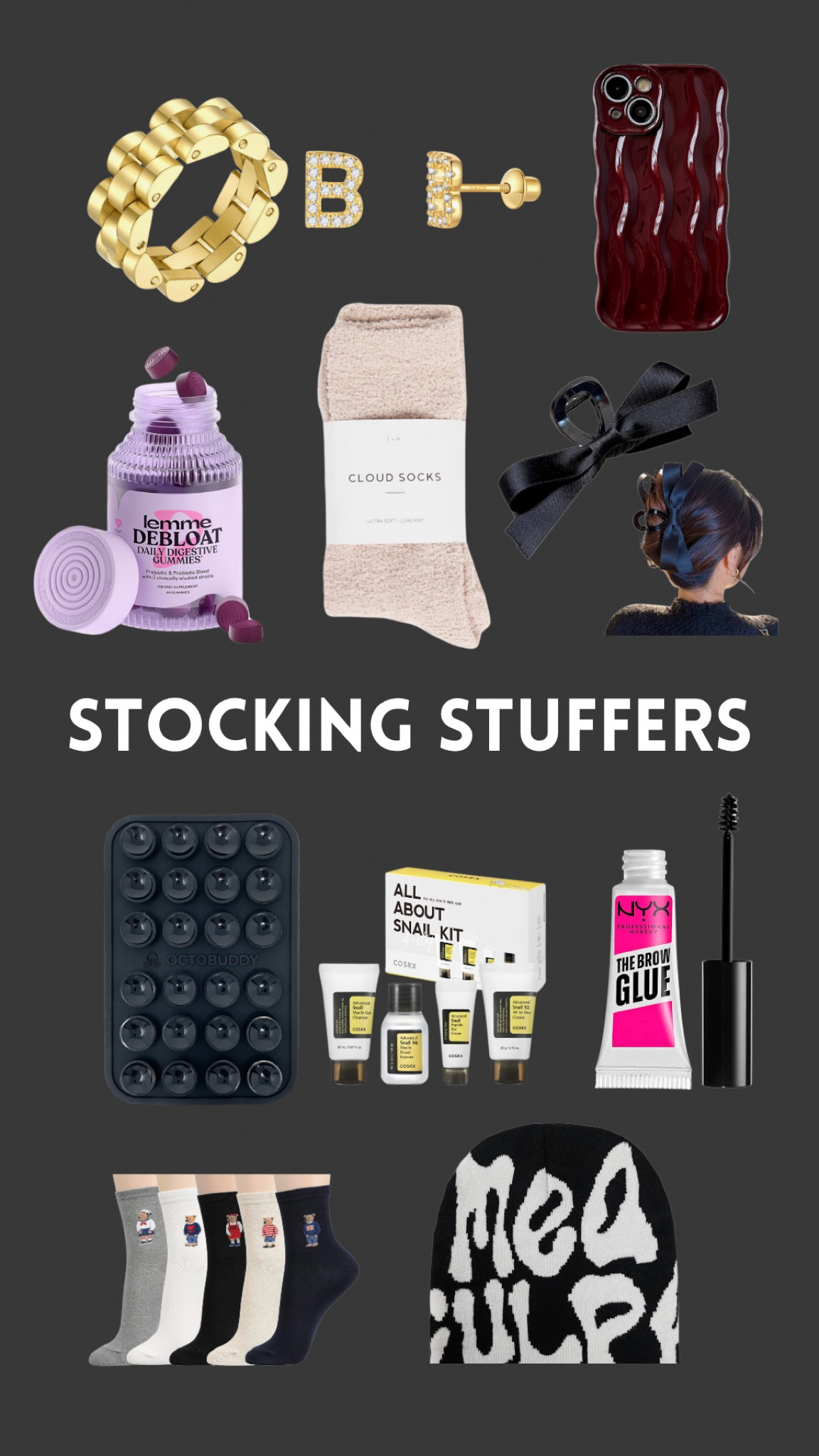 Gift ideas for stocking stuffers 🎀🎄

#LTKHoliday #LTKfindsunder50 #LTKGiftGuide