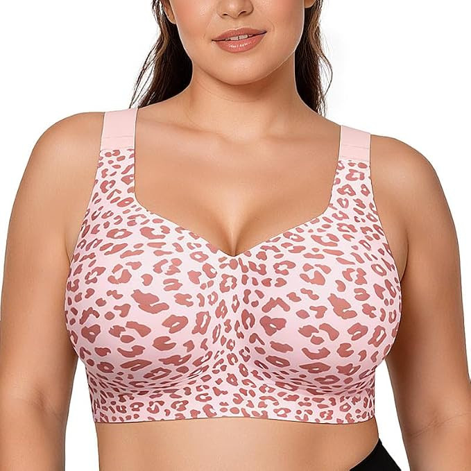ProKloud Jelly Bras for Women No Underwire Wireless Bra with Support and Lift Full Coverage Plus ... | Amazon (US)