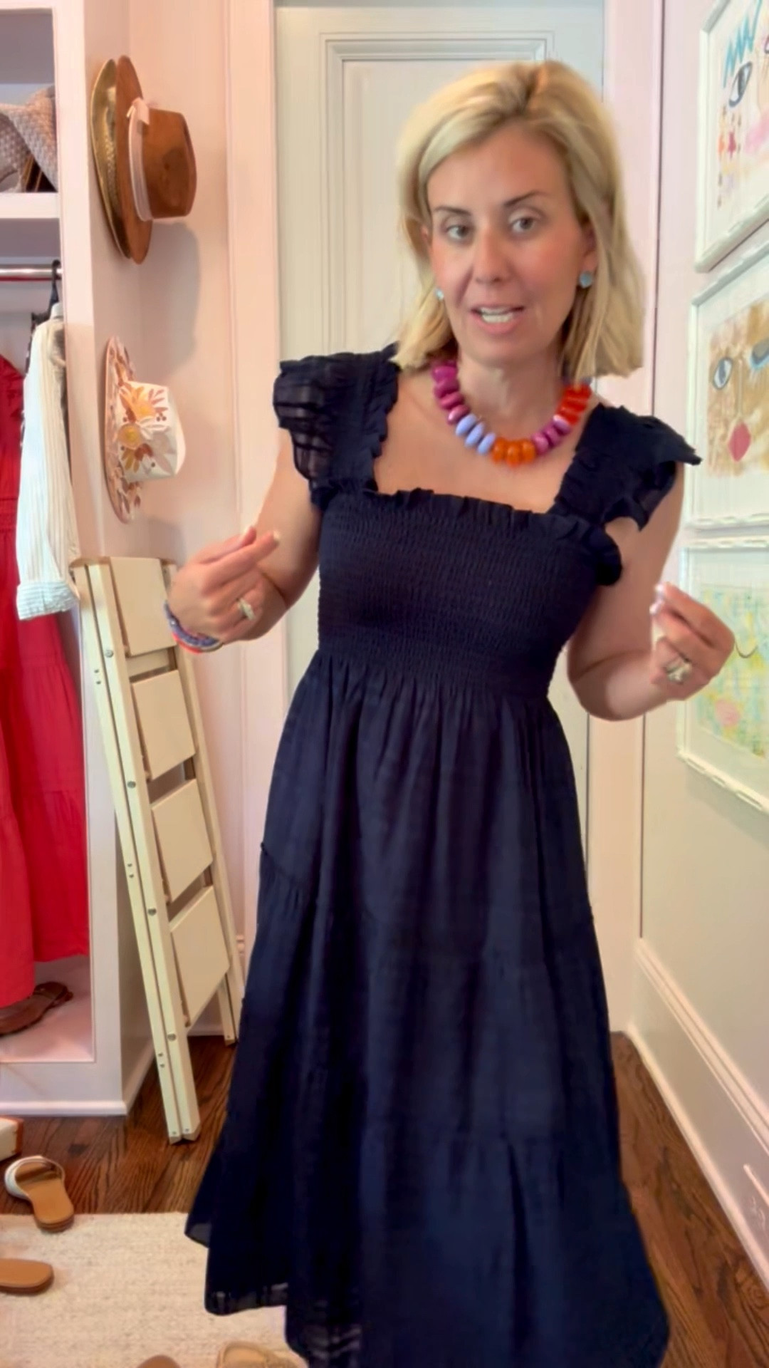 The Nap Dress has been a favorite of mine for years! It’s just such a classy and flattering look. I wear XS in this dress and 7/8 in sandals 

#LTKstorytime #LTKmomlife #LTKOver40
