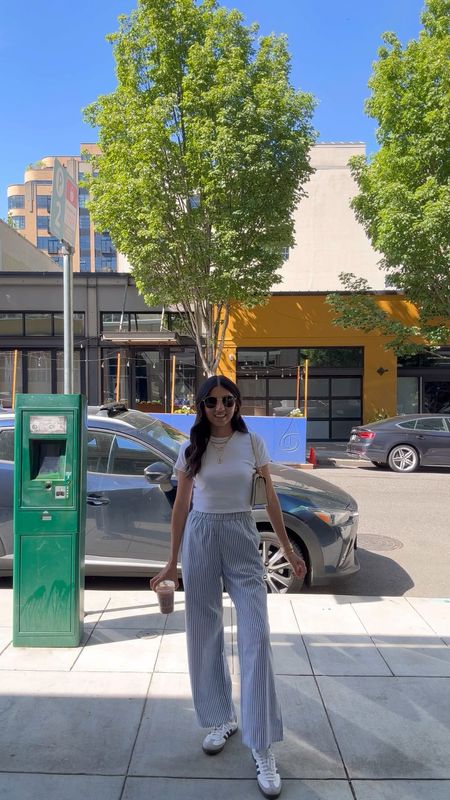 Portland Outfit
Summer outfit ideas, summer city outfit, poplin pants, summer fashion 

#LTKVideo