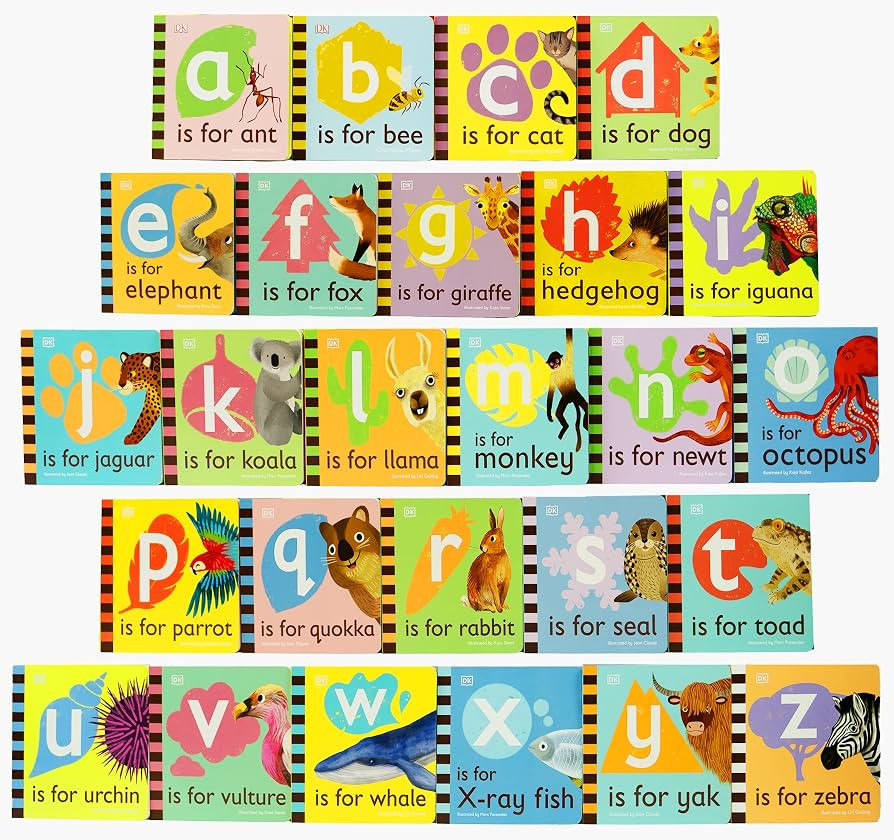 Animal Alphabet Library: Boxed Set of 26 Board Books | Amazon (US)