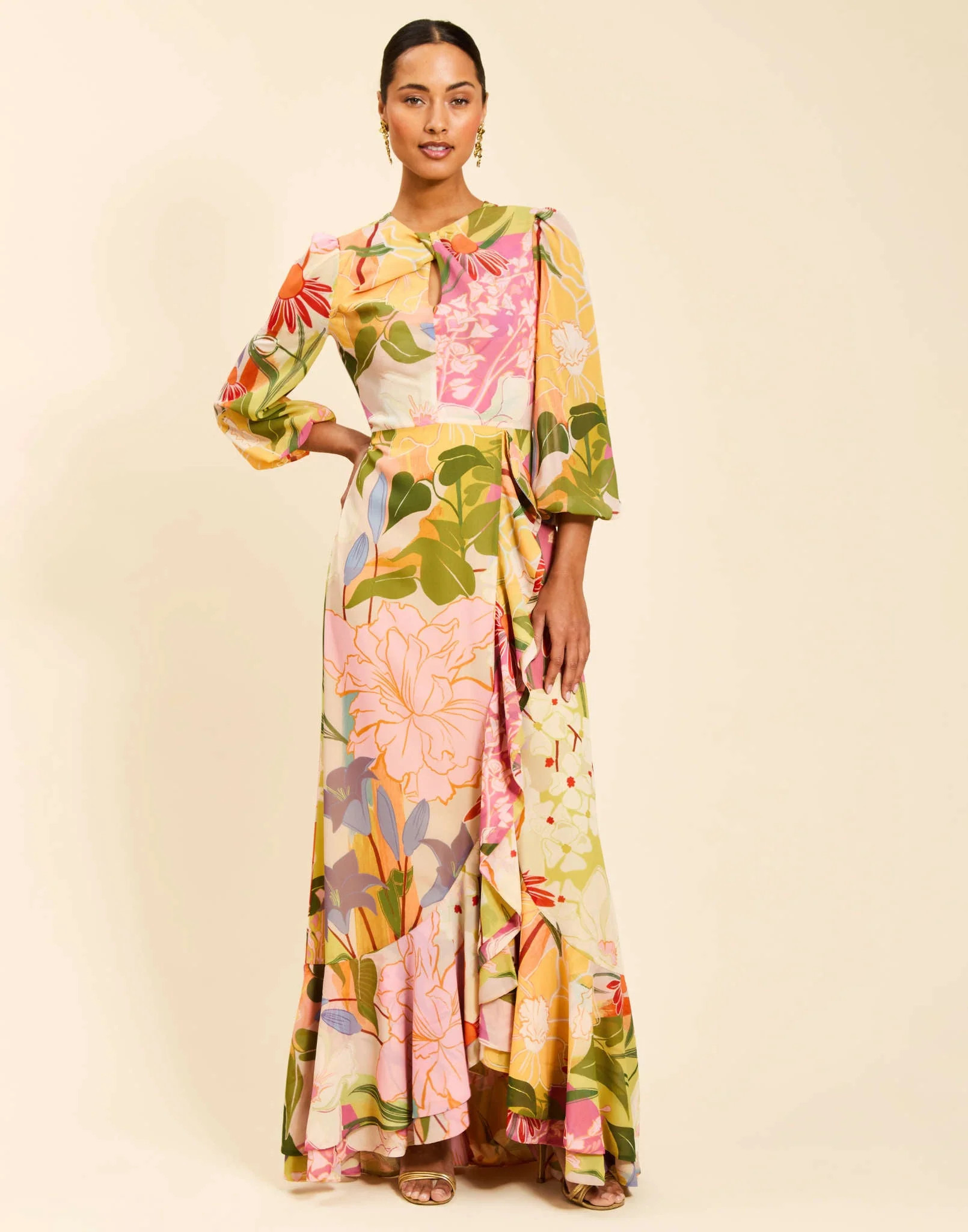 Ophelia Ruffle Gown | Mestiza New York