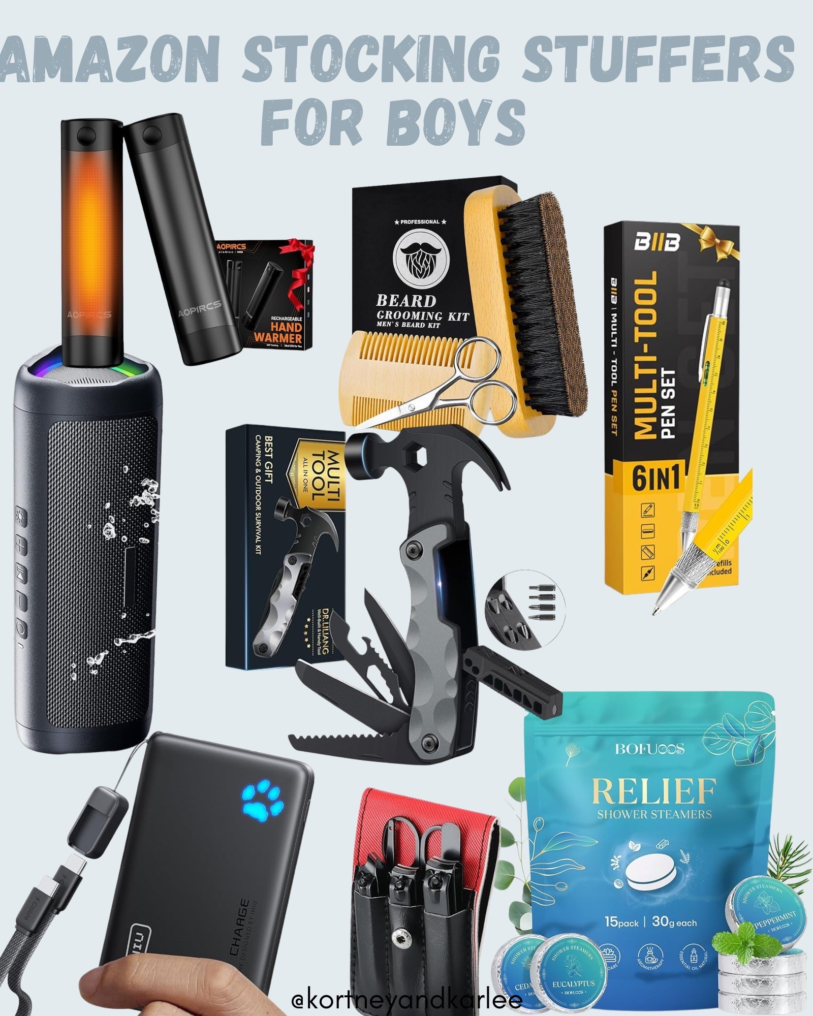 Amazon Stocking Stuffers for Boys!

Kortney and Karlee | #kortneyandkarlee #LTKfindsunder50 #LTKfindsunder100 #LTKtravel 