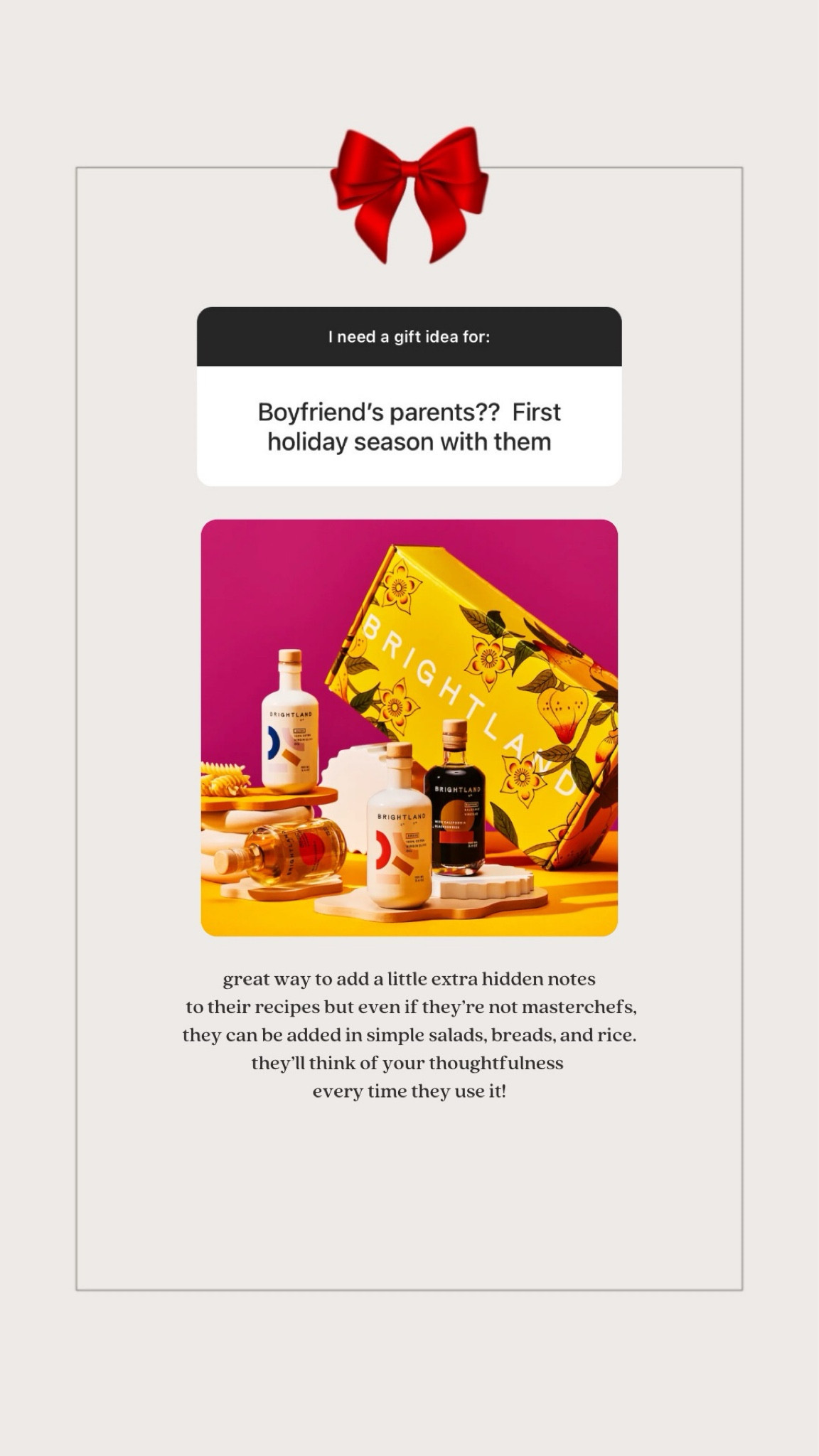 Gift idea for boyfriend’s parents who you’re spending the holiday season with for the first time 

#LTKHoliday #LTKhome #LTKGiftGuide