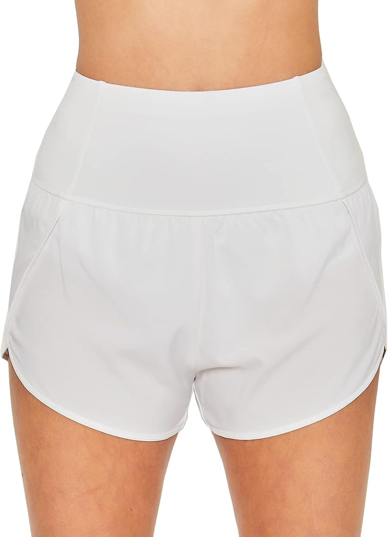 Love Tree Women's High Waisted Quick Dry Workout Athletic Shorts | Amazon (US)