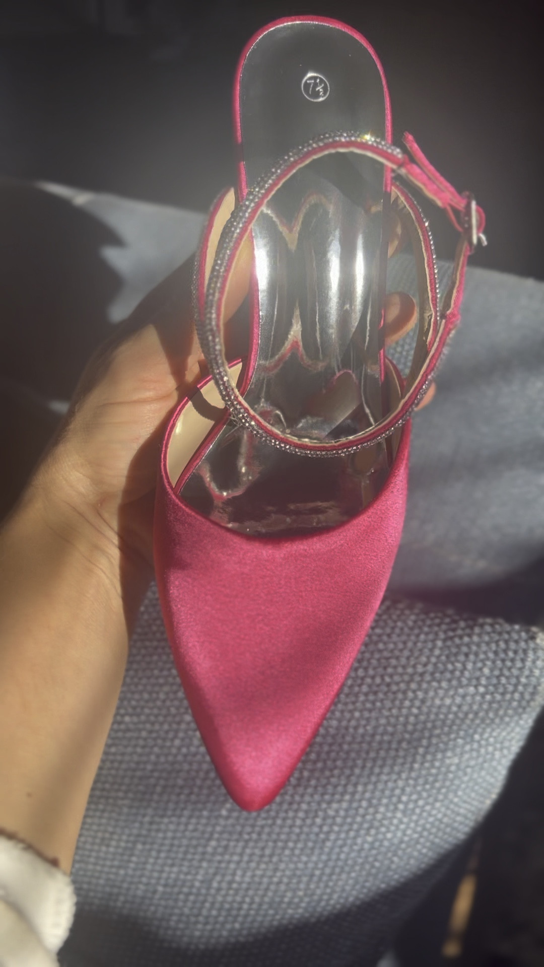 The prettiest holiday heels 😍 coming to a reel soon 😘 true to size and available in other colors 

#LTKHoliday #LTKVideo #LTKshoecrush