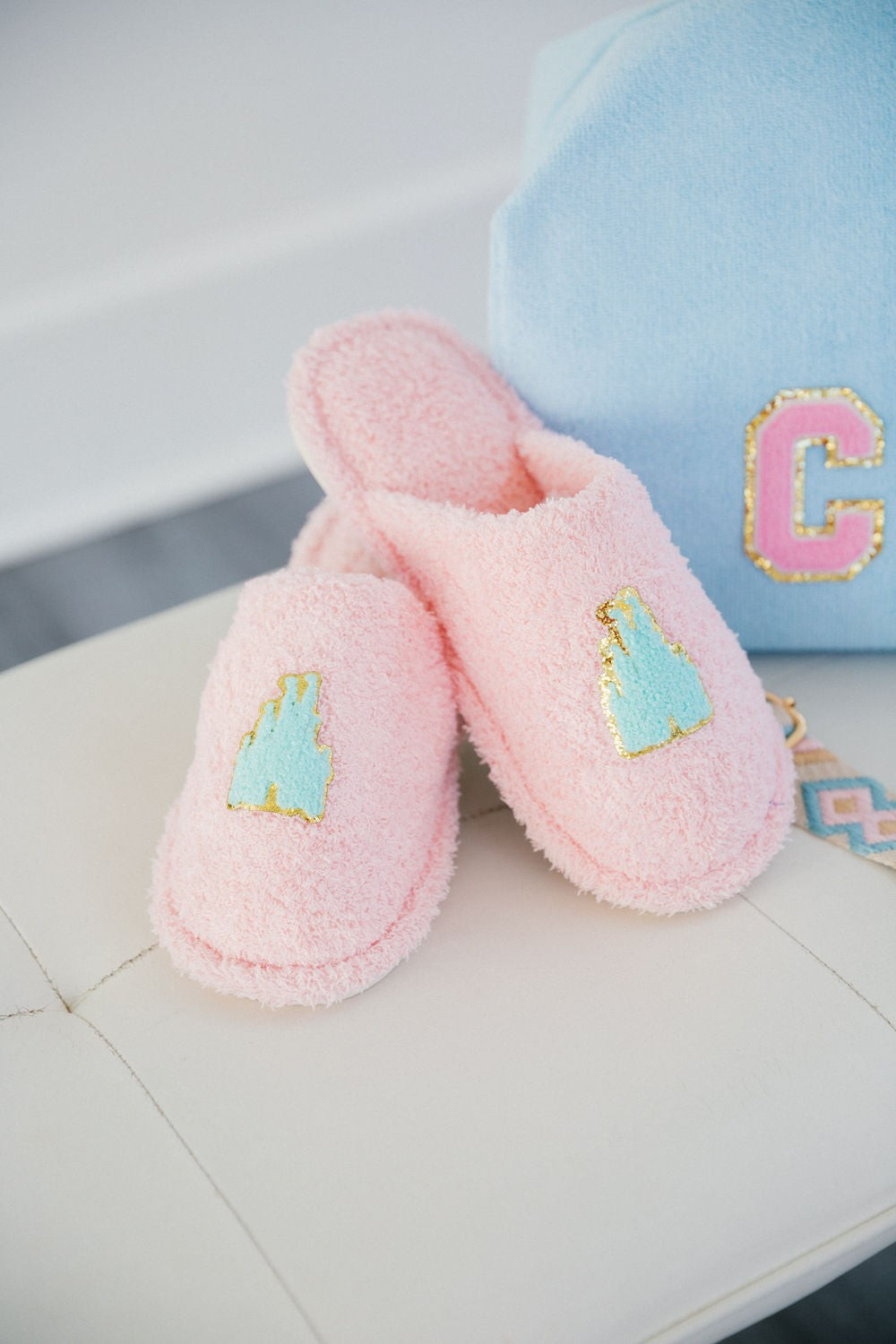 CUSTOM FUZZY SLIPPERS | Judith March