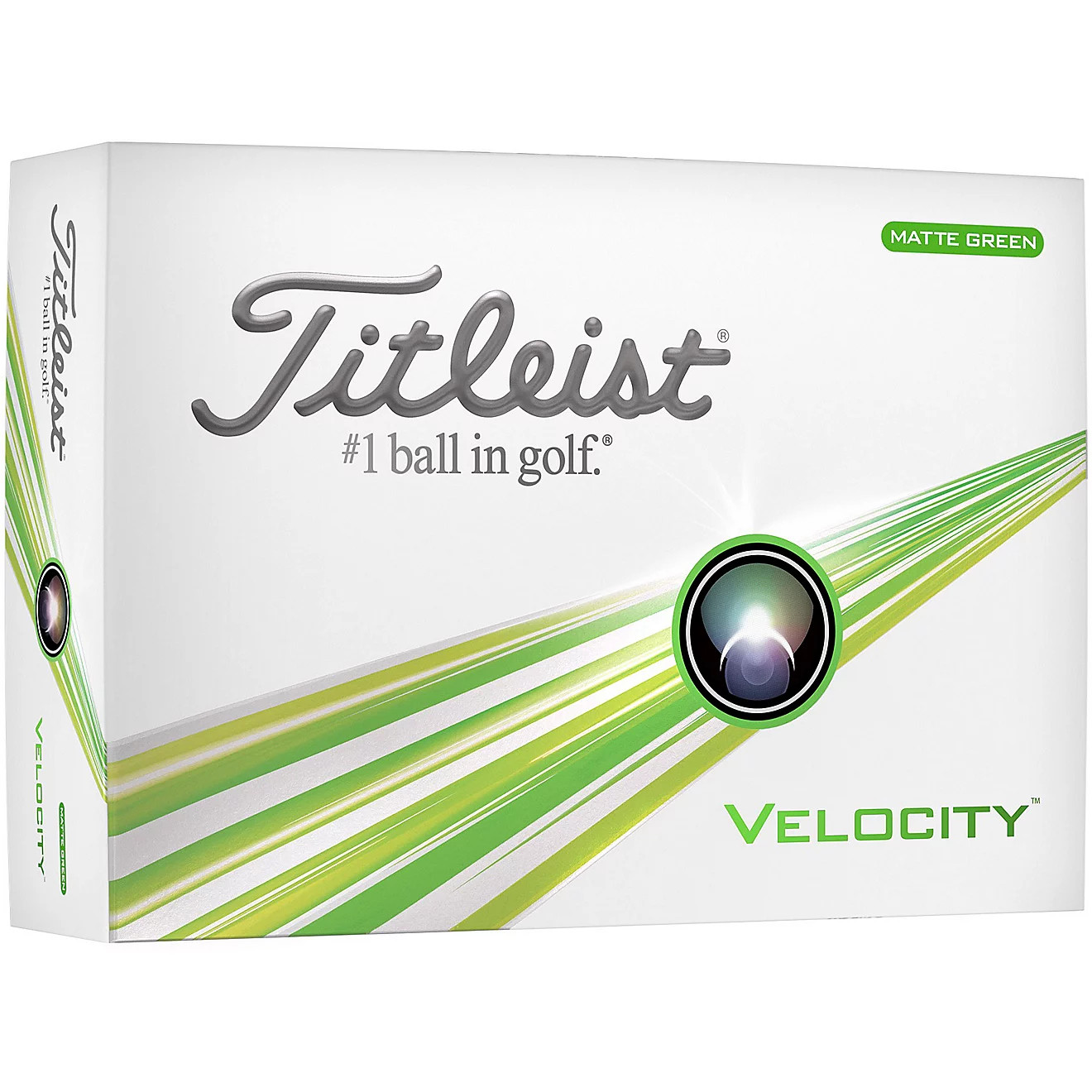 Titleist 2024 Velocity Matte Golf Balls 12-Pack | Academy | Academy Sports + Outdoors