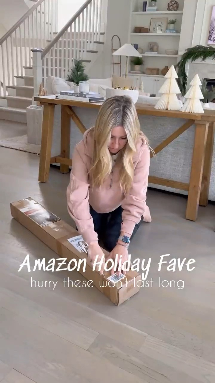 Amazon holiday fave do not wait!! These pre lit trees are such a festive touch to any space in your home! #LTKHoliday (10/21)

#LTKHome #LTKVideo #LTKStyleTip