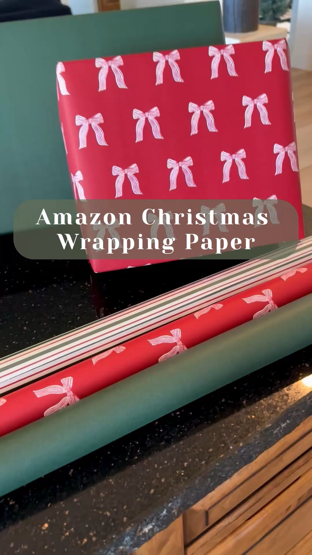 🎁 This 3-pack of Amazon Christmas wrapping paper is so good — I wrapped two boxes and the quality blew me away. It’s thick, luxe, and has a beautiful matte finish that makes every gift look professionally wrapped. Totally obsessed with how sleek and elevated it looks under the tree! 🤍✨ #AmazonFinds #GiftWrapGoals

#LTKGiftGuide #LTKHoliday #LTKSeasonal