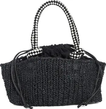 Collection XIIX Drawstring Bag Straw Tote | Nordstromrack | Nordstrom Rack