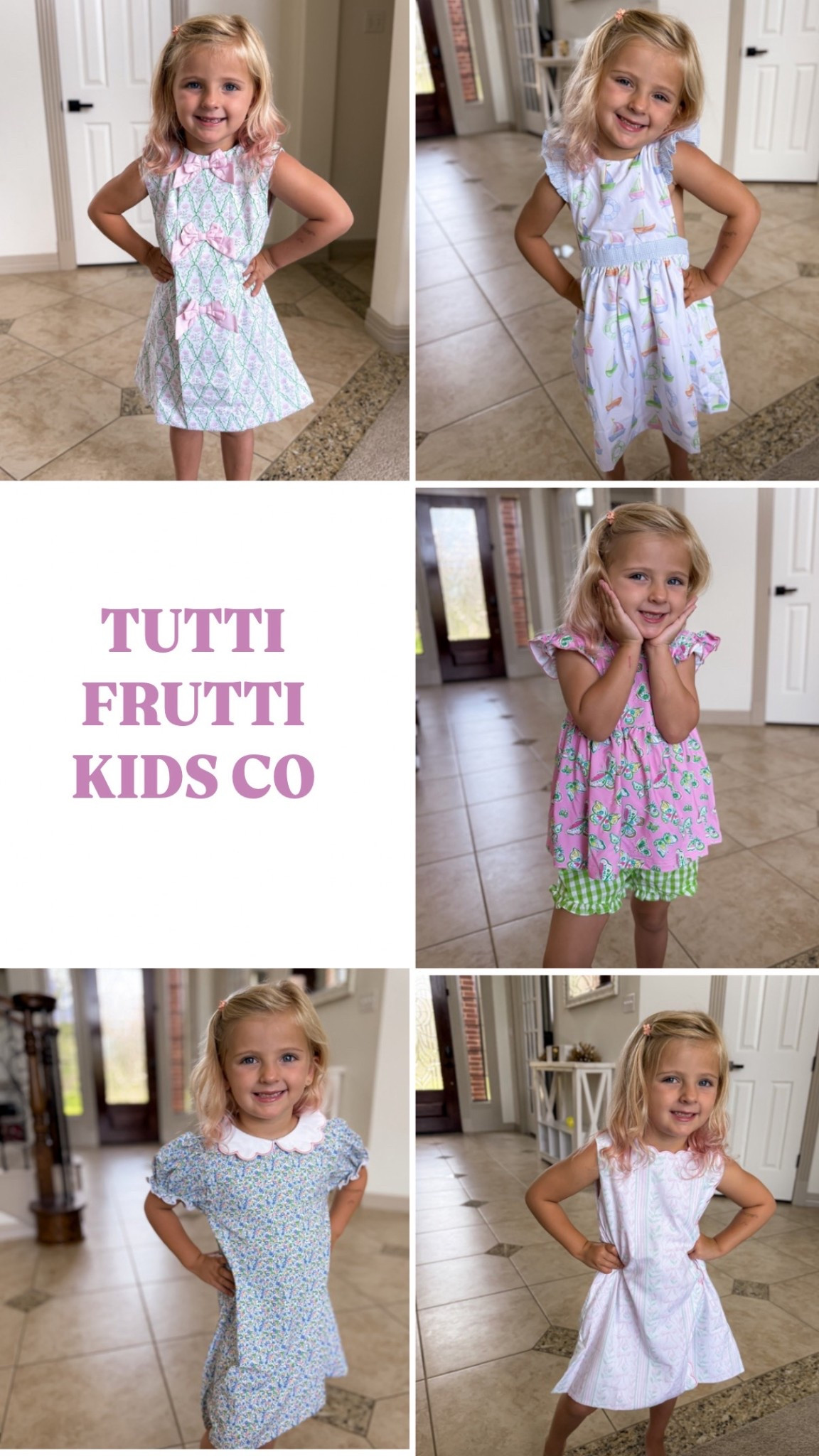 Tutti Frutti Kids Co
New summer pieces! 

#ad