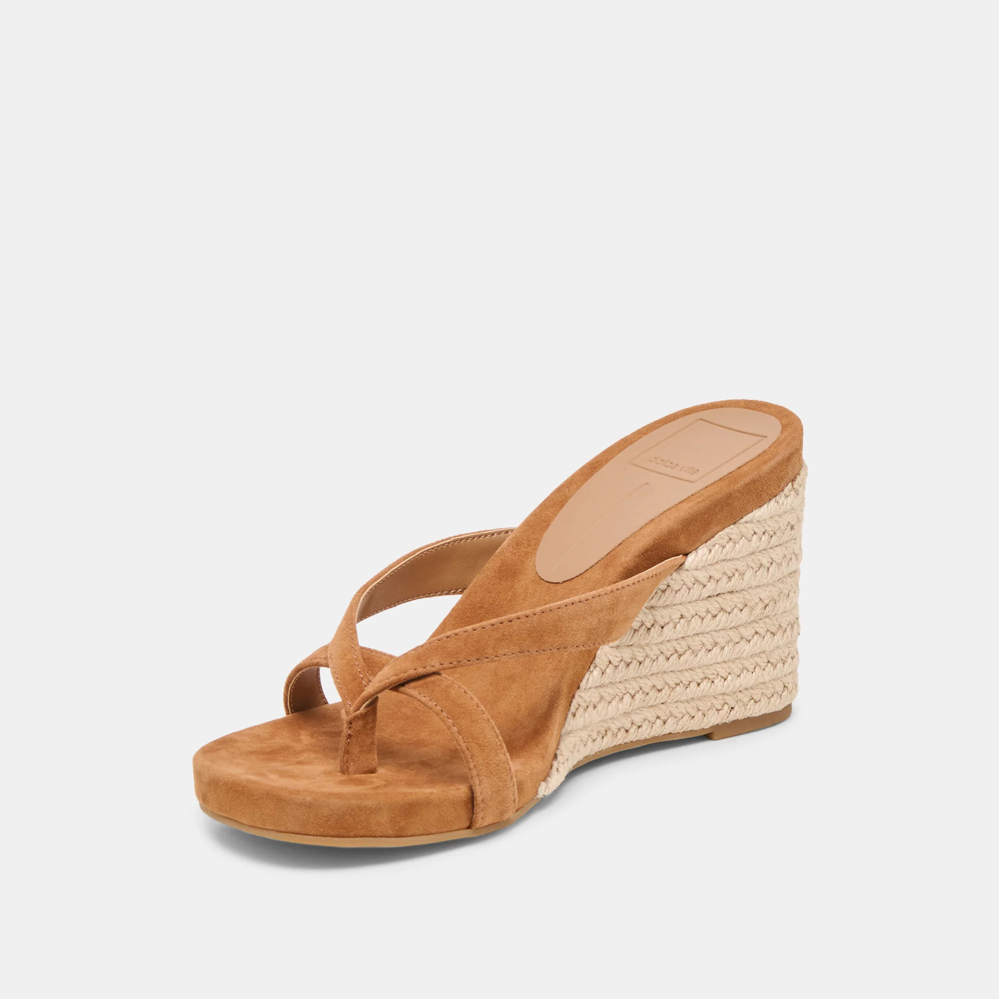Helan Espadrille Brown Suede Wedges | Dolce Vita | DolceVita.com