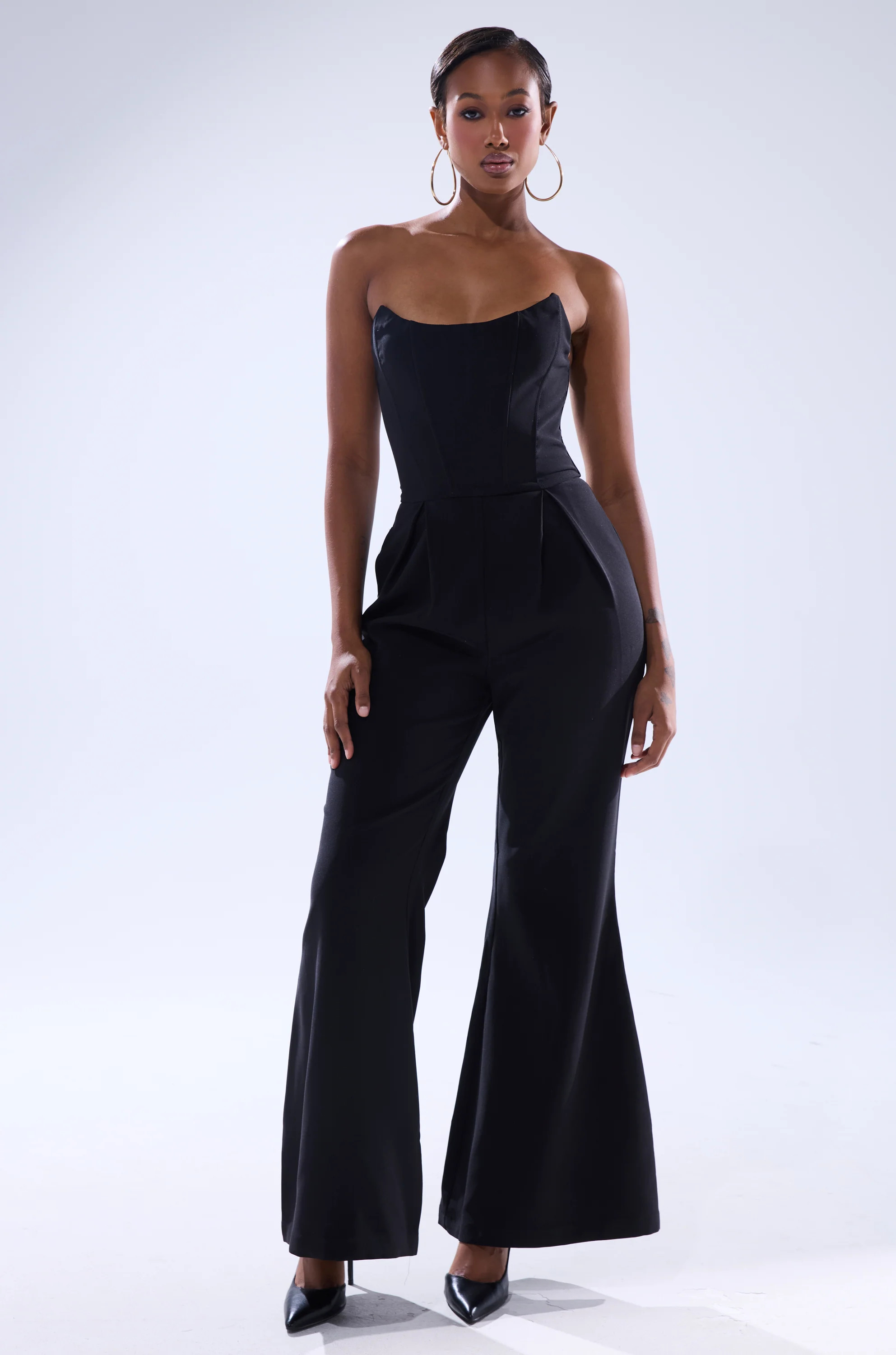 LOVELY DAYS JUMPSUIT IN BLACK | AKIRA