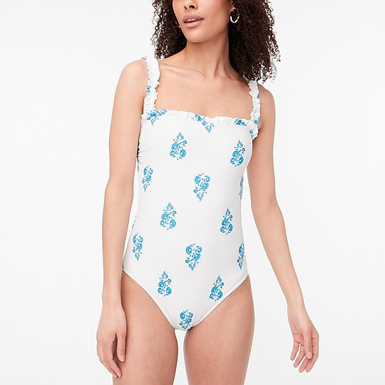 Ruffle one-piece swimsuitItem BH705 
 
 
 
 
 There are no reviews for this product.Be the first ... | J.Crew Factory