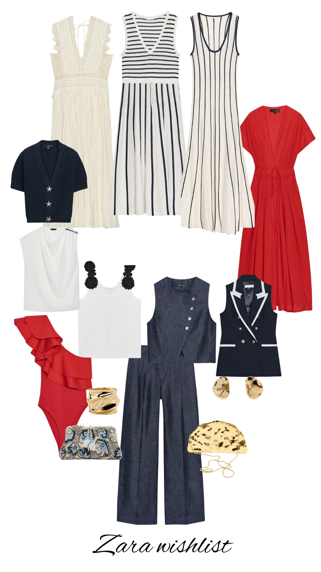Zara, New In, Striped Dress, Maxi Dress, Midi Dress, Red Dress, Summer Dresses, Blue Blouse, Co-ord, Waistcoat, Vest, Body, Beaded Clutch, Gold Clutch, Handbag, Gold Earrings, Bacelet 

 #LTKuk #LTKsummer #LTKautumn