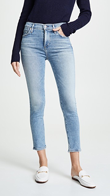 Rocket Crop High Rise Skinny Jeans | Shopbop