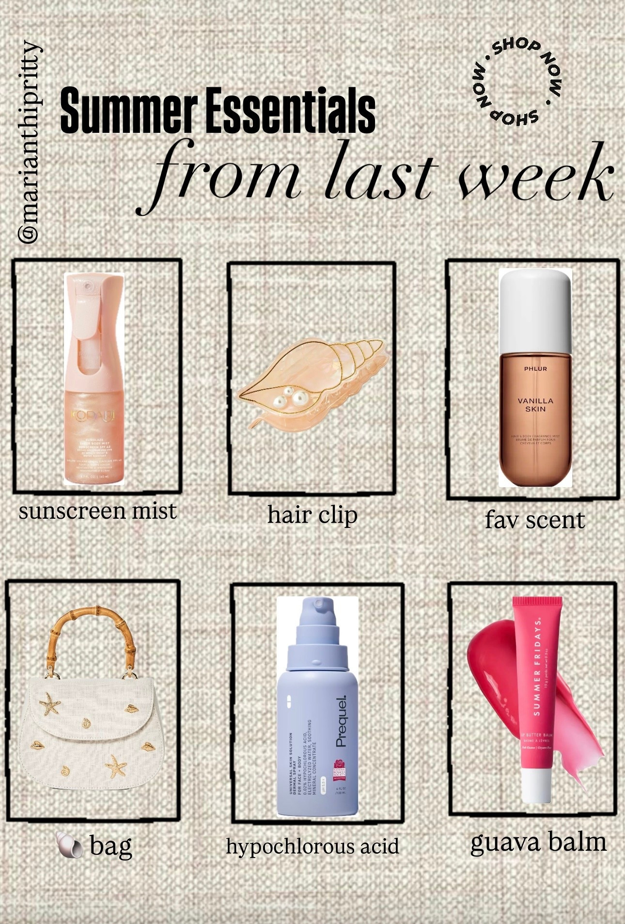 Summer Essentials #summertime #sephorapicks #summeressentials

#LTKSeasonal #LTKStyleTip #LTKSummerEdit