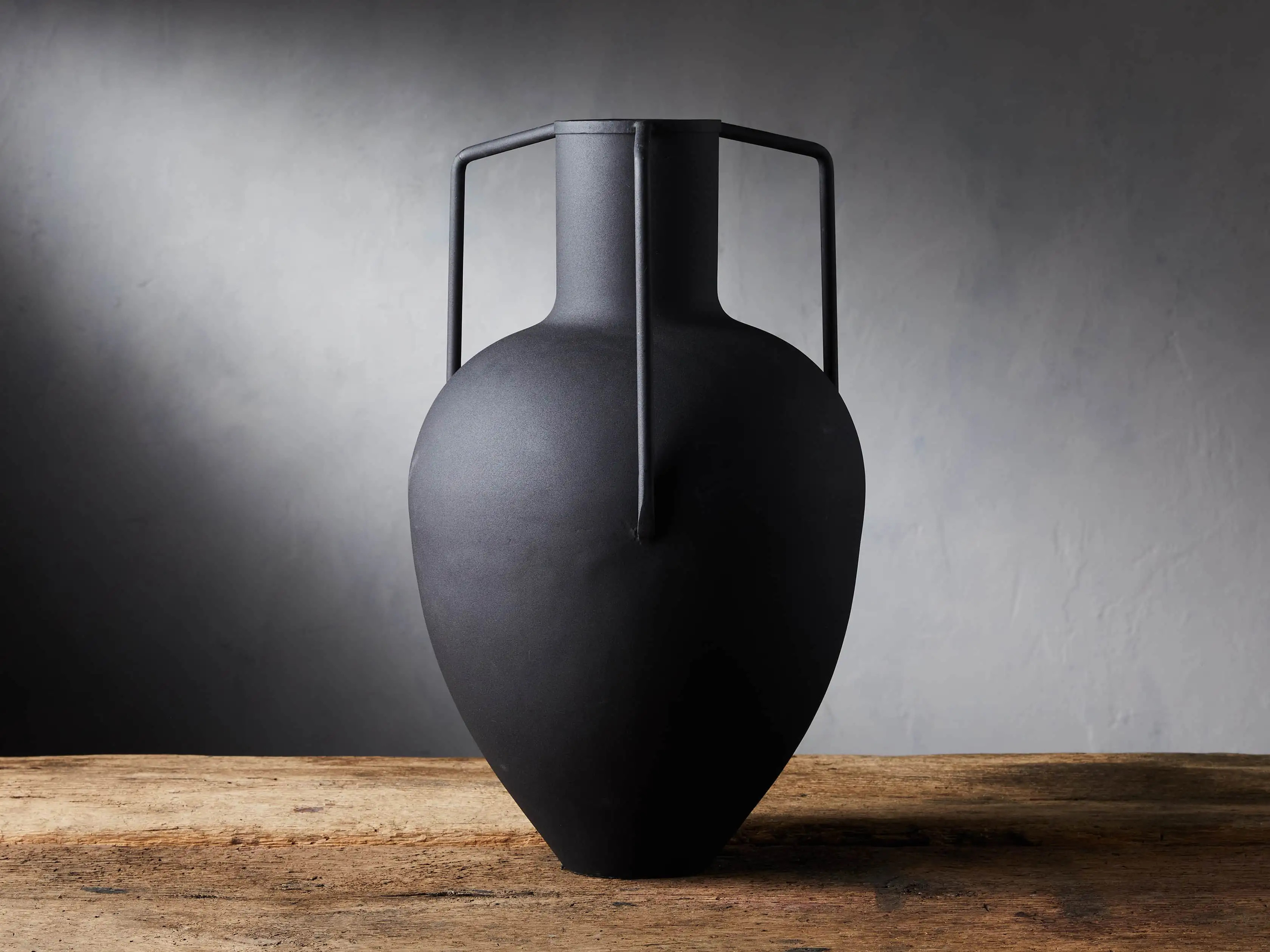 Modern Metal Vase | Arhaus