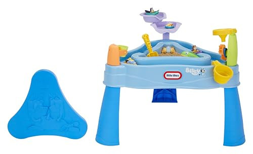 Little Tikes Bluey Water Table with 6 Accessories, Bluey Active Play, for Boys and Girls Ages 1-6 Years | Amazon (US)