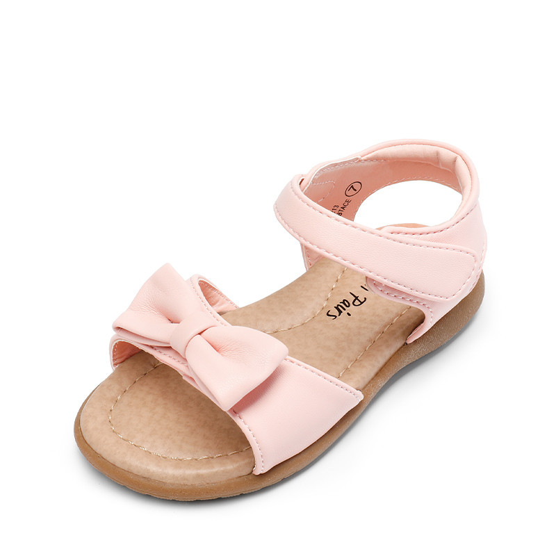 DREAM PAIRS Toddler Girls Summer Bow Sandals | Dream Pairs