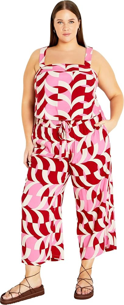 Plus Size Pants, Mystic Print Pant | Amazon (US)