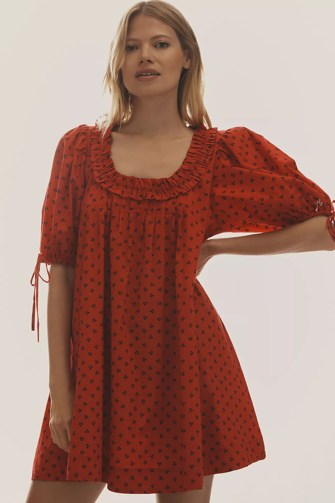 Damson Madder Jemima Mini Dress | Anthropologie (US)