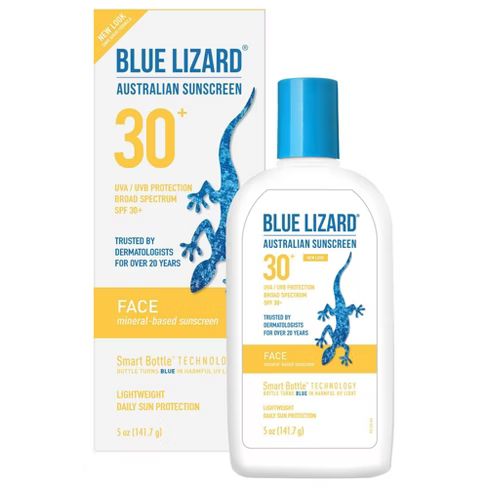 Blue Lizard Face Sunscreen Lotion - SPF 30 - 3oz | Target
