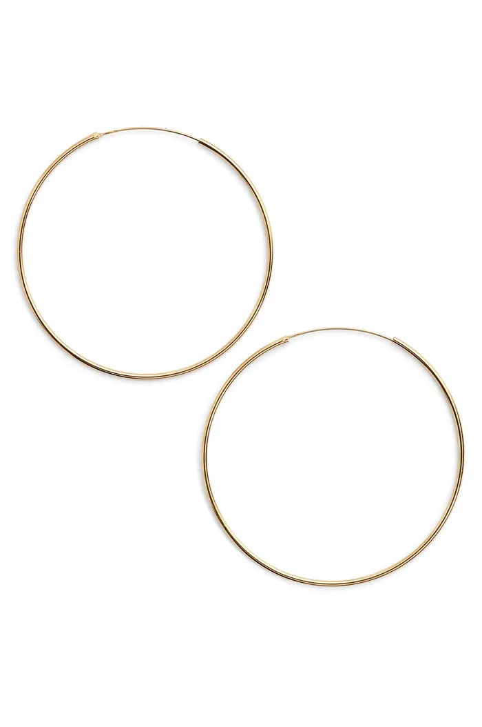Argento Vivo Extra Large Endless Hoop Earrings | Nordstrom