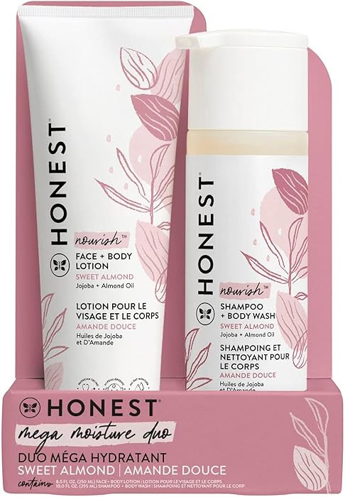 The Honest Company 2-in-1 Cleansing Shampoo and Body Wash Face Lotion Bundle Gentle for Baby Natu... | Amazon (US)
