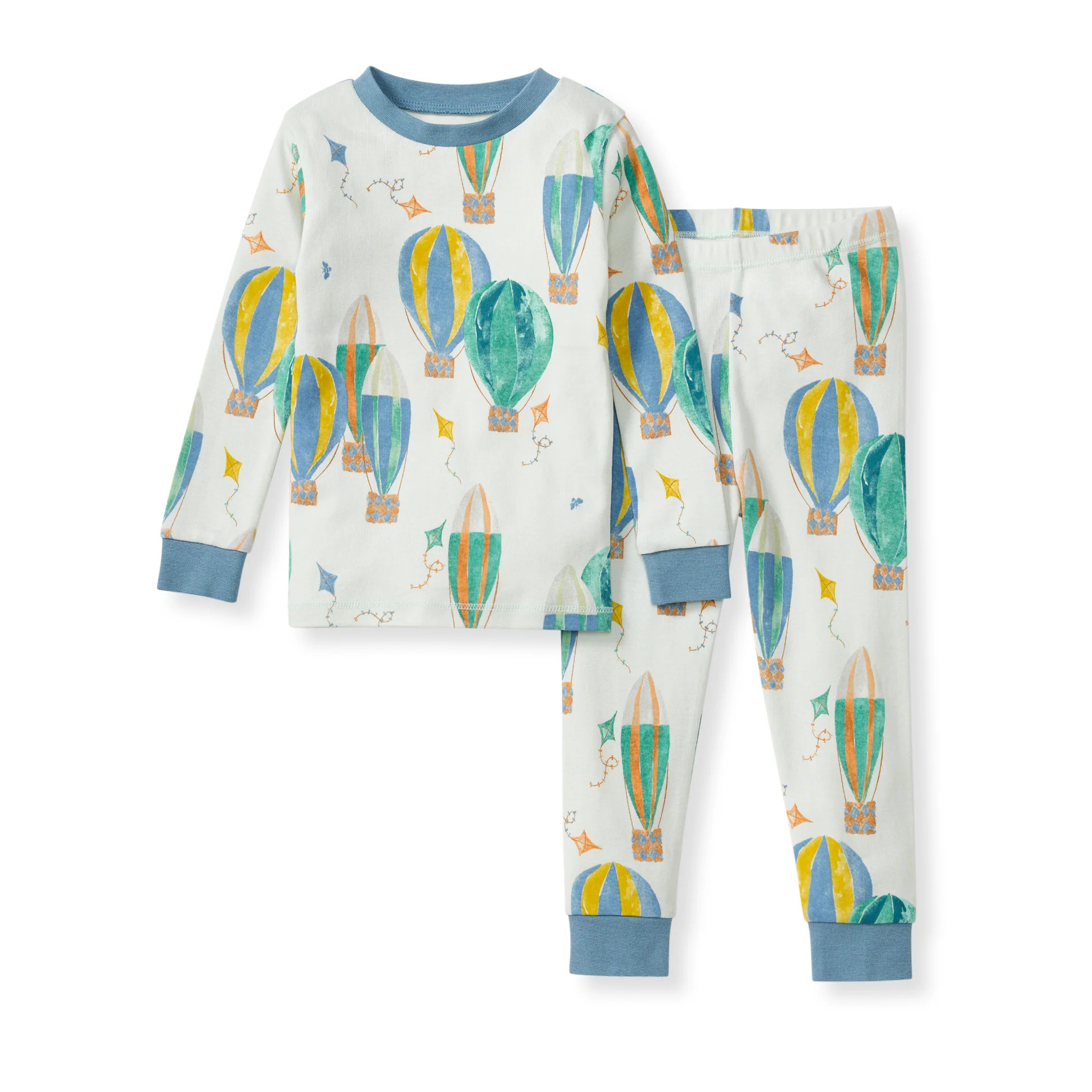 Hot Air Balloon Festival Organic Two-Piece Pajamas | Burts Bees Baby