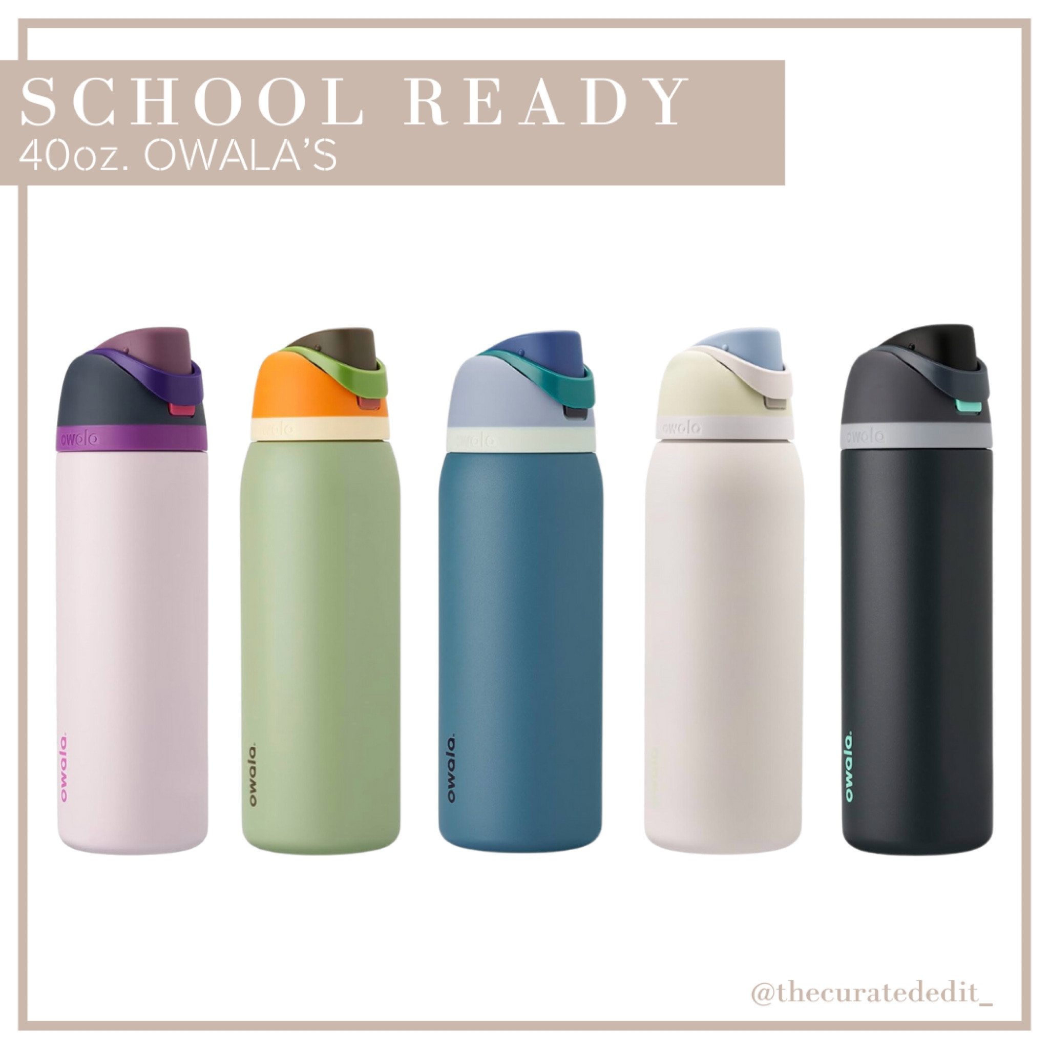 Back to school essentials 💦 These 40oz Owala Water Bottles are on SALE now!!

Owala, water bottle, water tumbler, Back to school, School supplies, College 

#LTKBacktoSchool #LTKFindsUnder50 #LTKSaleAlert