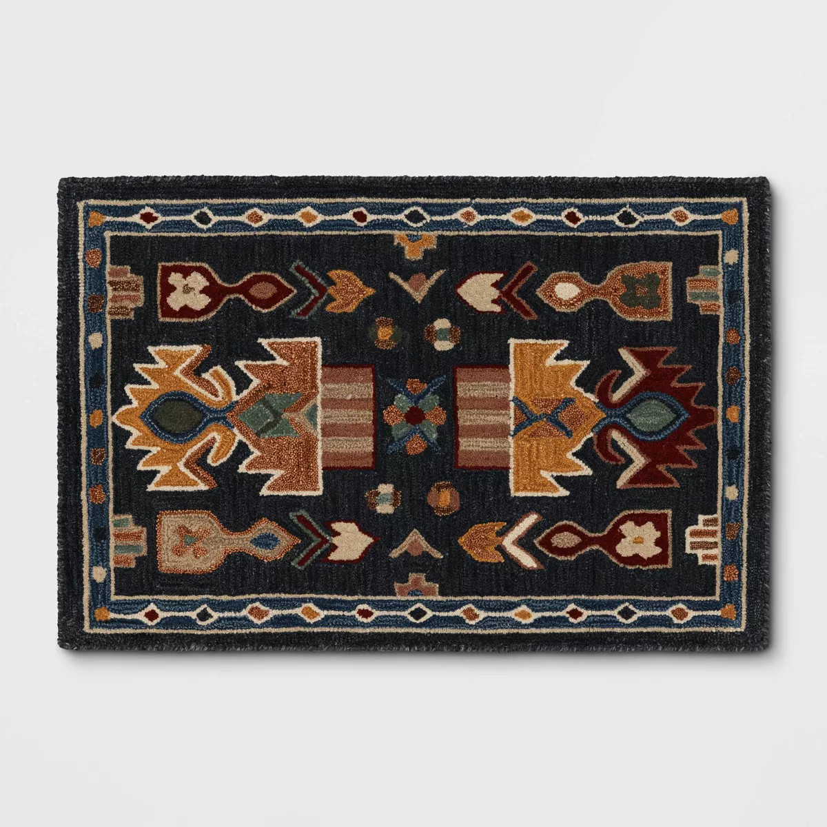2'x3' Global Wool Accent Rug Blue - Threshold™ | Target