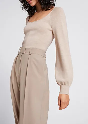 Slim-Fit Soft Knit Top | & Other Stories US