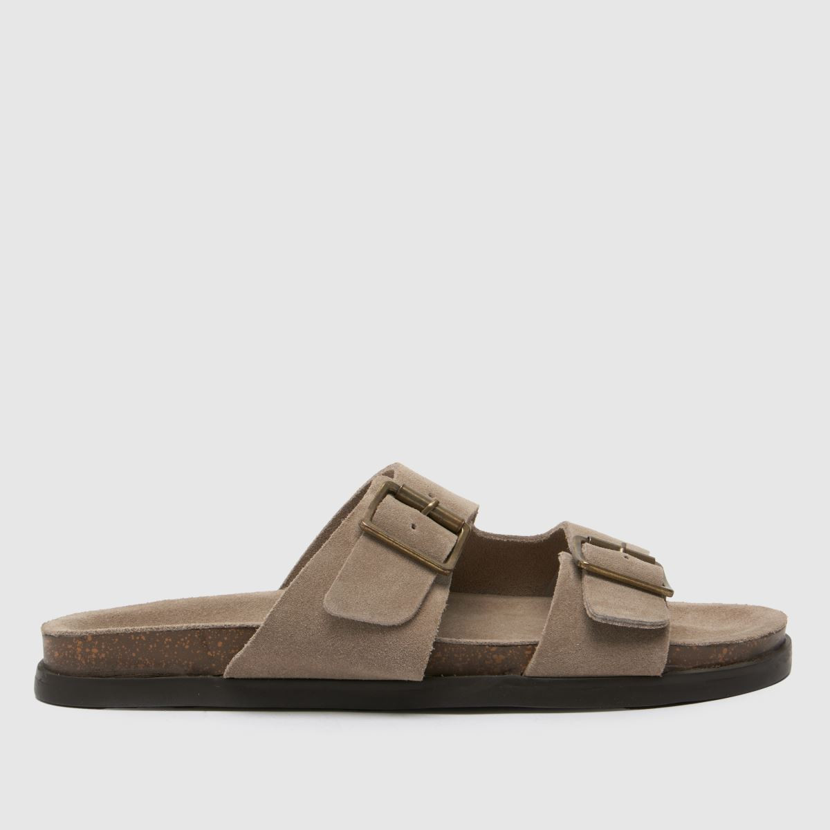 Mens Taupe schuh Santiago Buckle Sandals | schuh | Schuh