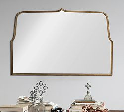 Colette Arched Mantle Mirror | Pottery Barn (US)