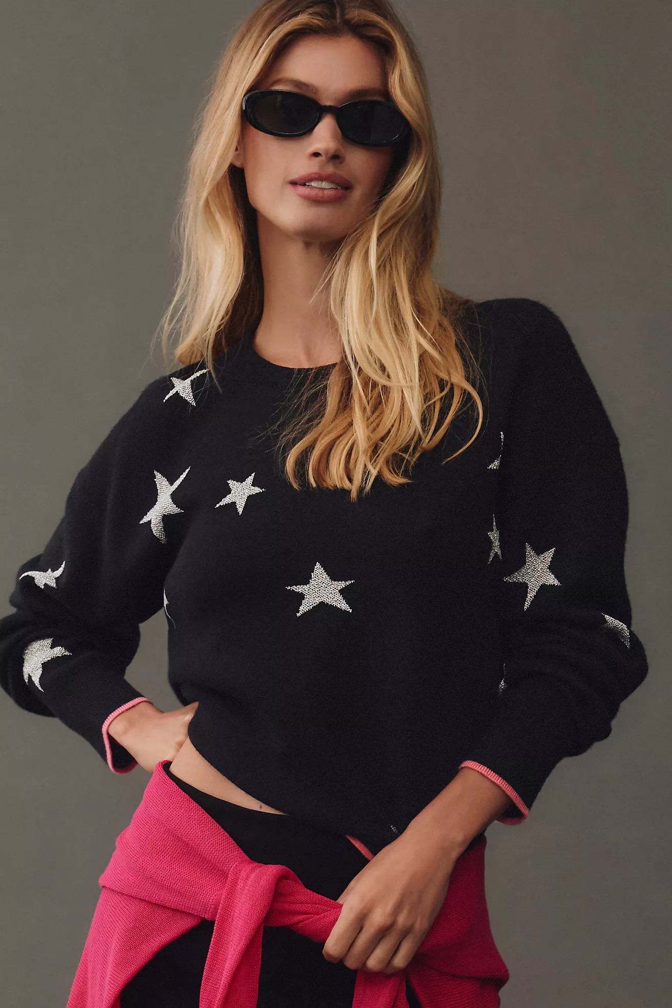 The Camryn Cropped Crewneck Sweater by Maeve | Anthropologie (US)