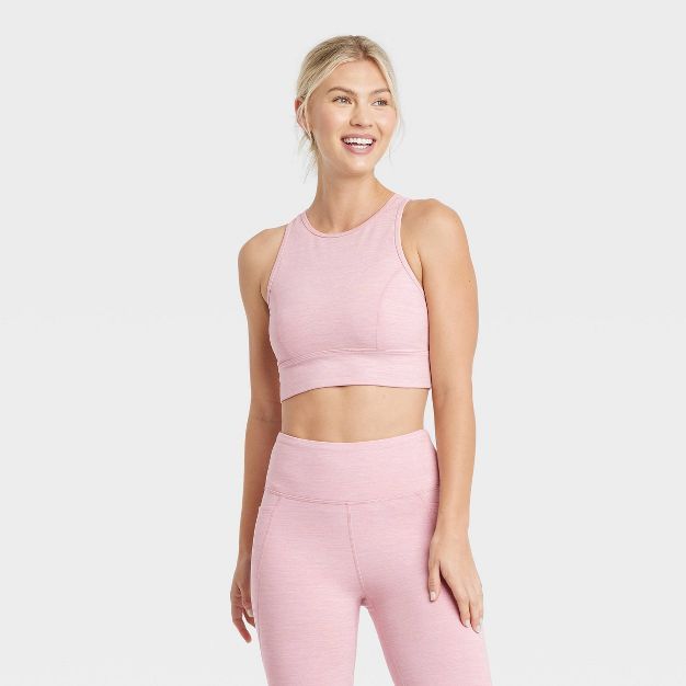 Women's Cozy Spacedye Longline Bra - JoyLab™ | Target