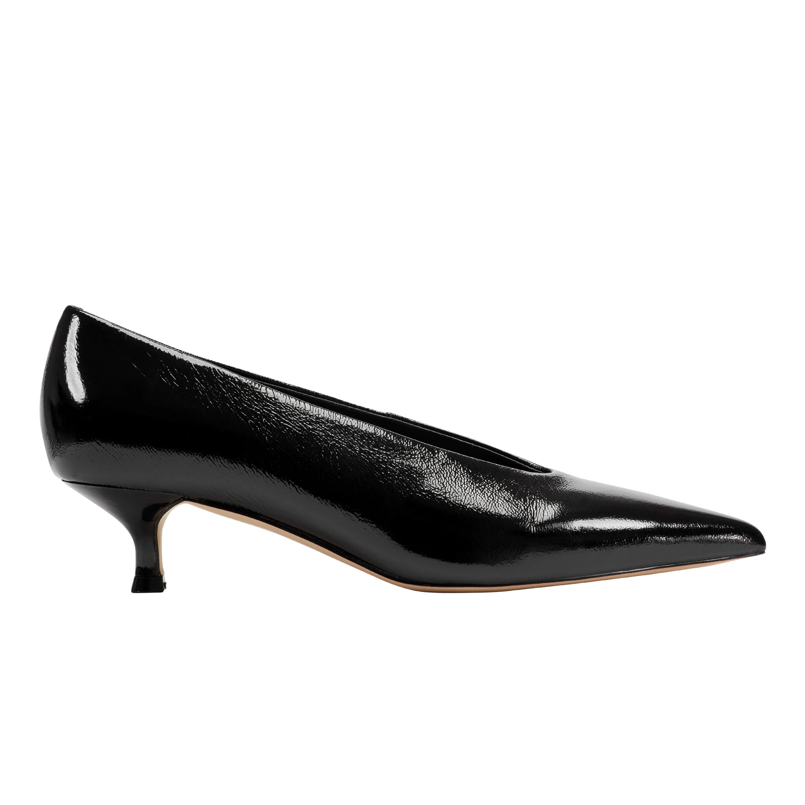 Cecile Leather Kitten Heel Pump | Marc Fisher