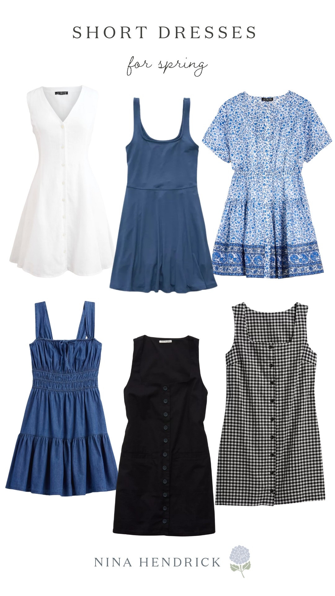 Spring dresses from gap, j crew, American Eagle 

#LTKSeasonal #LTKStyleTip