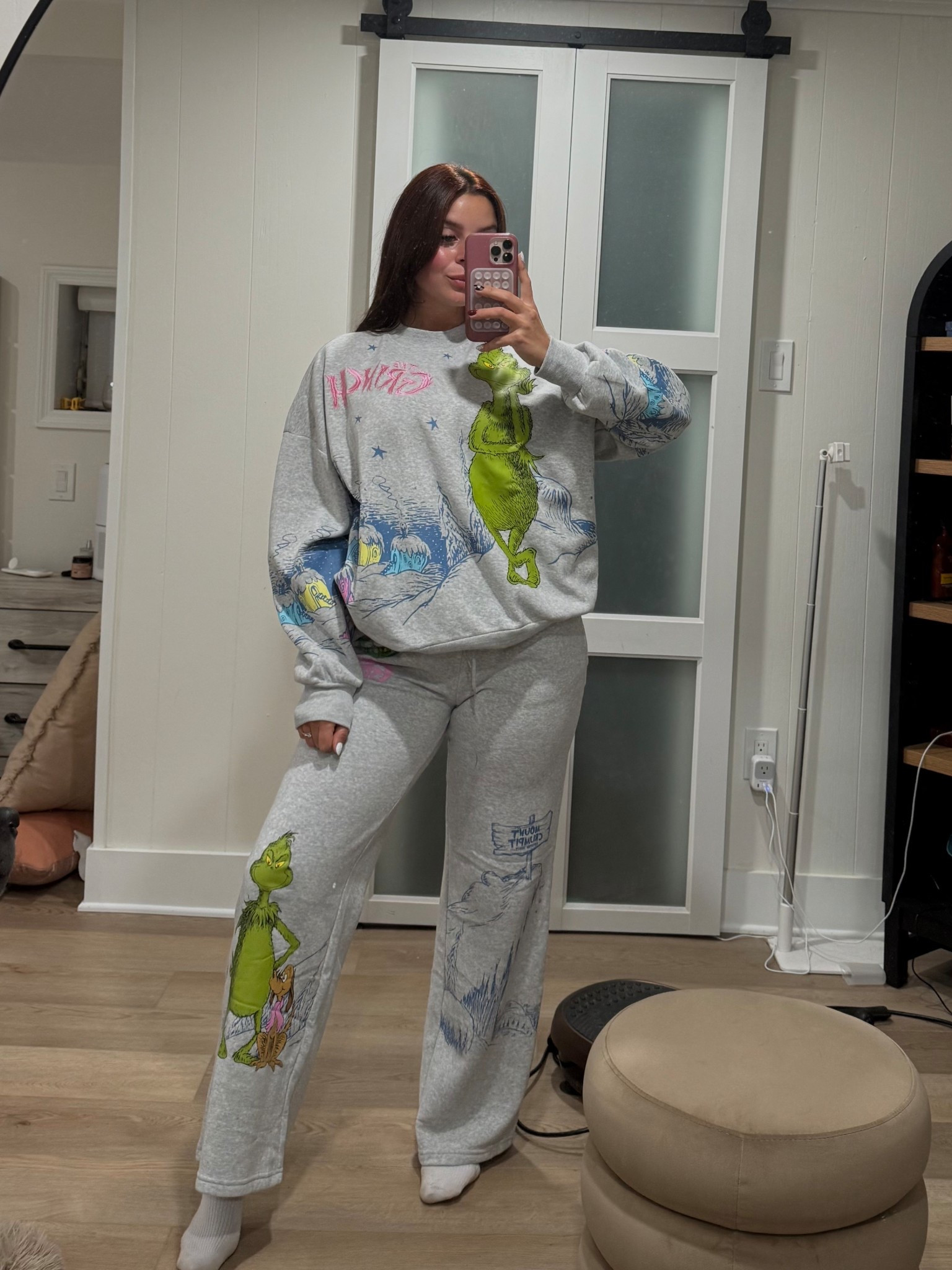 The cutest set for Christmas 🎄I feel like this is going to sell out fast! 

Wearing a large top and medium bottom! 

#LTKSaleAlert #LTKHoliday #LTKGiftGuide